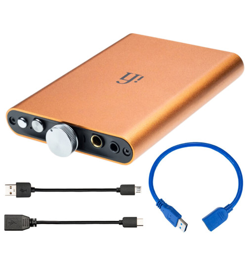 iFi Audio Hip-Dac2 - Przenośny wzmacniacz słuchawkowy z DAC