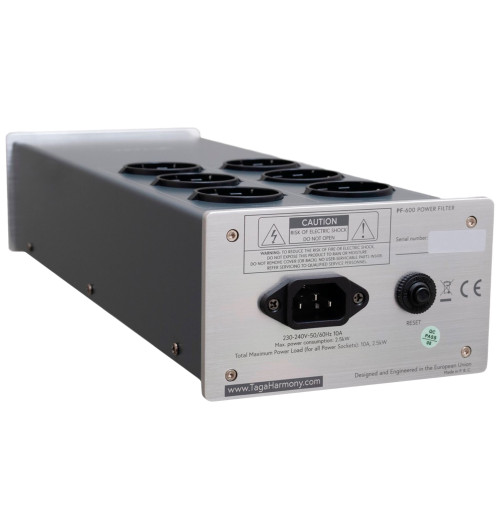 Taga Harmony PF-600 (2022) - Listwa zasilająca 6 gniazd / Filtr zasilania