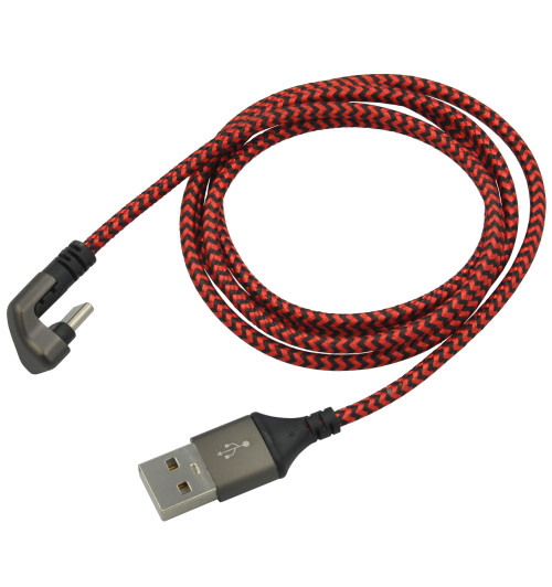 Wireway WW331715 - Kabel USB-A do USB-C z oplotem 1.5m