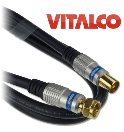 Kabel (przewód) antenowy TV - F (sat) Vitalco