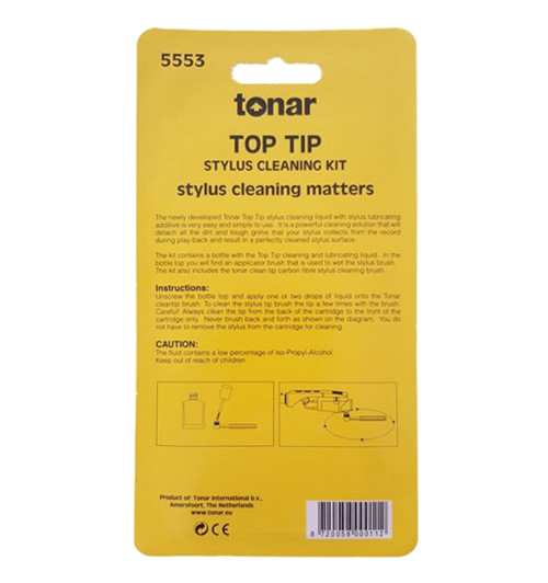Tonar Top Tip – Zestaw do czyszczenia igły gramofonowej