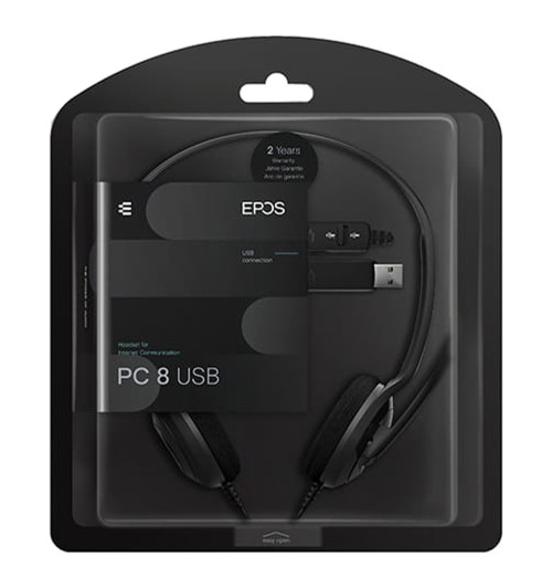 EPOS / Sennheiser PC 8 USB - Słuchawki nauszne do VOIP