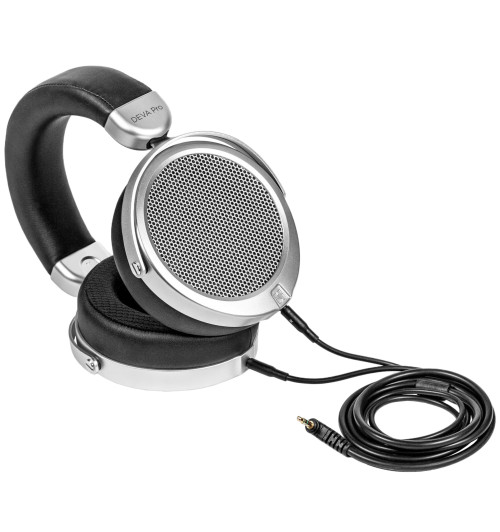 HiFiMAN Deva Pro - Audiofilskie słuchawki planarne otwarte Bluetooth Bluemini i USB DAC