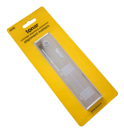 Szablon do kalibracji wkładki gramofonowej Tonar