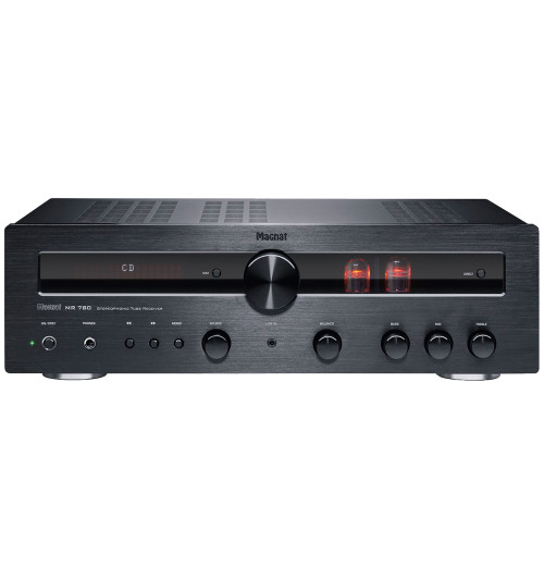 Magnat MR 780 - Hybrydowy amplituner stereo z Bluetooth, USB, DAC