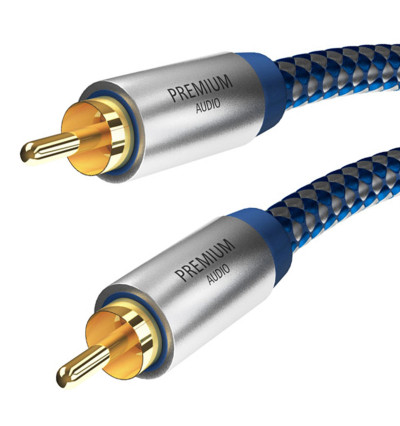 In-Akustik Premium Mono-SUB - Kabel do subwoofera RCA-RCA - 3 metry