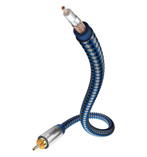 In-Akustik Premium Mono-SUB - Kabel do subwoofera RCA-RCA - 5 metrów