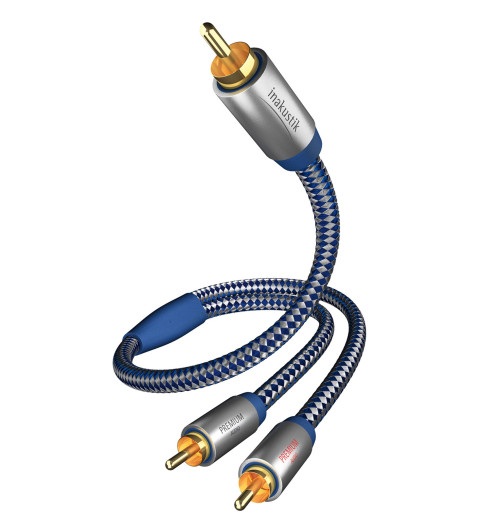 In-Akustik Premium Y-SUB - Kabel do subwoofera typu Y - 5 metrów