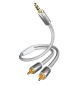 In-Akustik Premium MP3 - Kabel audio mini Jack - 2xRCA - 3 metry