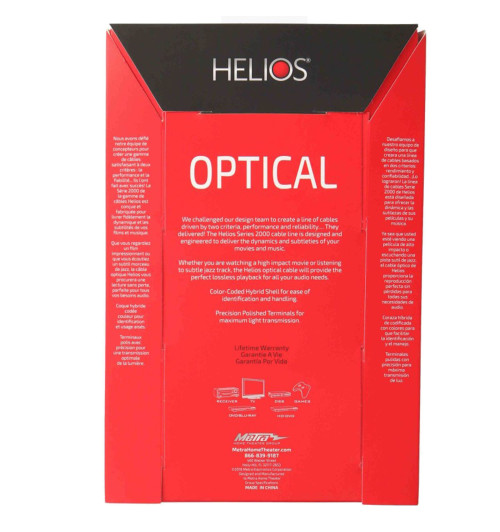 Metra AV Helios AS-T-2013 - Kabel optyczny Toslink 4m