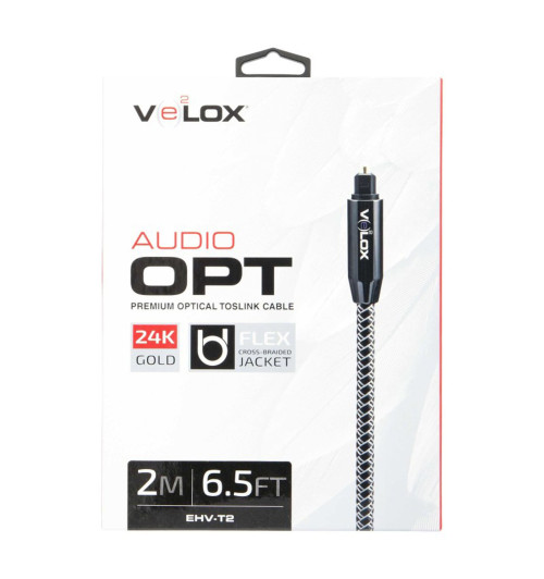 Metra AV Velox EHV-T2 - Kabel optyczny Toslink 2m