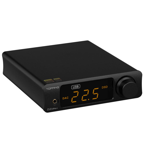 Topping DX3 PRO+ - Wzmacniacz słuchawkowy USB DAC Bluetooth