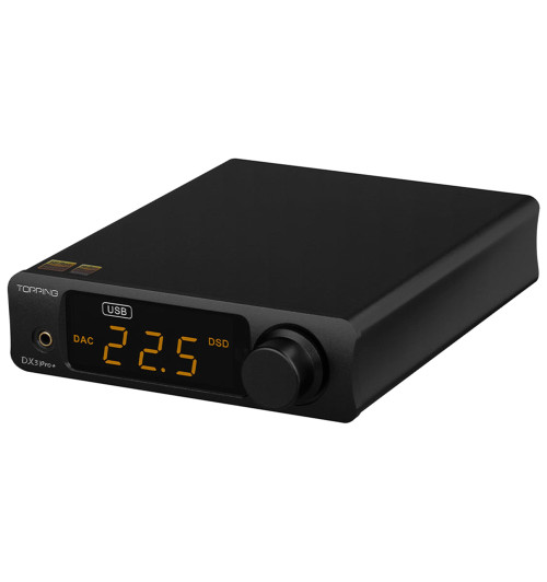 Topping DX3 PRO+ - Wzmacniacz słuchawkowy USB DAC Bluetooth