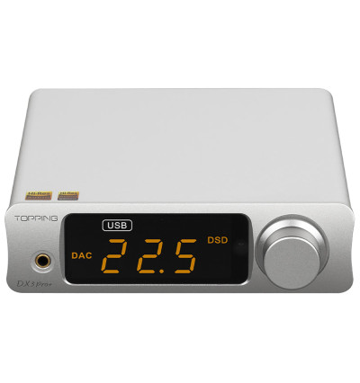 Topping DX3 PRO+ - Wzmacniacz słuchawkowy USB DAC Bluetooth