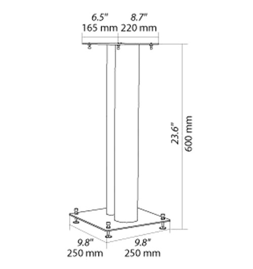 NorStone Stylum 2 - Stojaki głośnikowe (para)