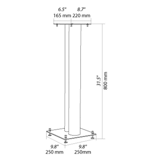 NorStone Stylum 3 - Stojaki głośnikowe (para)