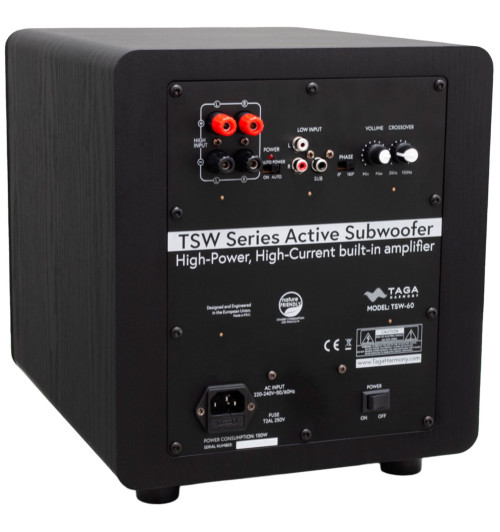 Taga Harmony TSW-60 – Subwoofer aktywny 8"