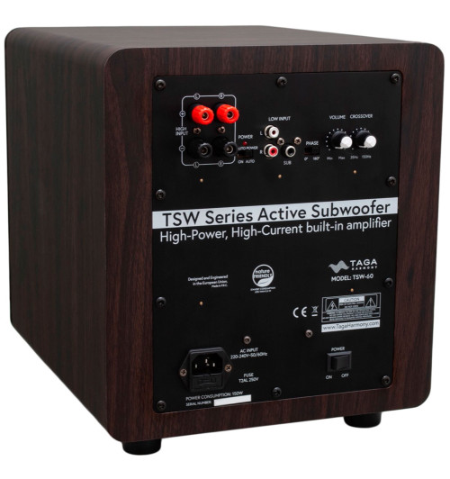 Taga Harmony TSW-60 – Subwoofer aktywny 8"