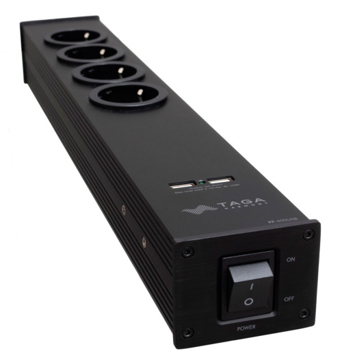 Taga Harmony PF-400USB - Kondycjoner sieciowy / listwa zasilająca 4 gniazda + USB