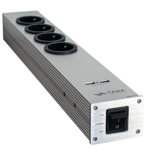 Taga Harmony PF-400USB - Kondycjoner sieciowy / listwa zasilająca 4 gniazda + USB