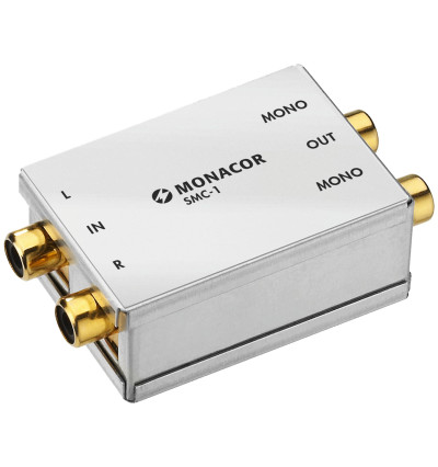 MONACOR SMC-1 - Konwerter stereo / mono