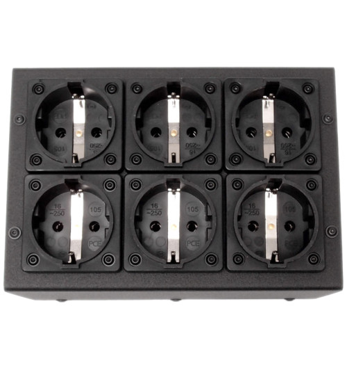 Tomanek TAP6 – Listwa zasilająca z filtrem - 6 gniazd