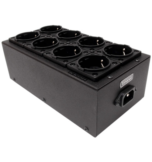 Tomanek TAP8+ – Listwa zasilająca z filtrem i DC Blocker - 8 gniazd