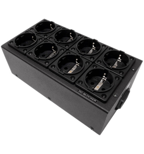 Tomanek TAP8+ – Listwa zasilająca z filtrem i DC Blocker - 8 gniazd