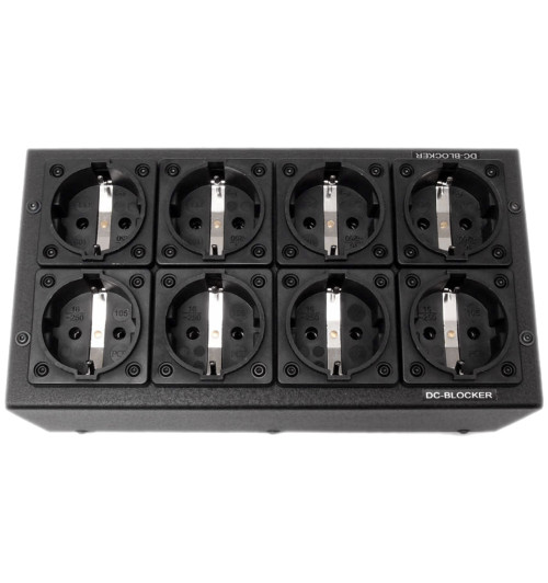 Tomanek TAP8+ – Listwa zasilająca z filtrem i DC Blocker - 8 gniazd