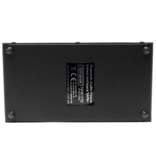 Tomanek TAP8+ – Listwa zasilająca z filtrem i DC Blocker - 8 gniazd