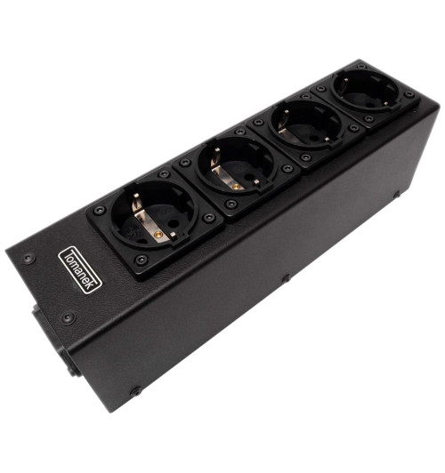 Tomanek TAP4S Slim – Listwa zasilająca z filtrem - 4 gniazda