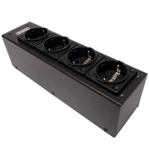 Tomanek TAP4S Slim – Listwa zasilająca z filtrem - 4 gniazda