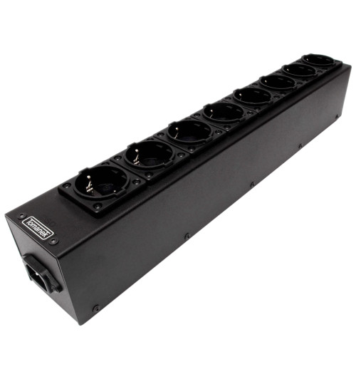 Tomanek TAP8S Slim – Listwa zasilająca z filtrem - 8 gniazd