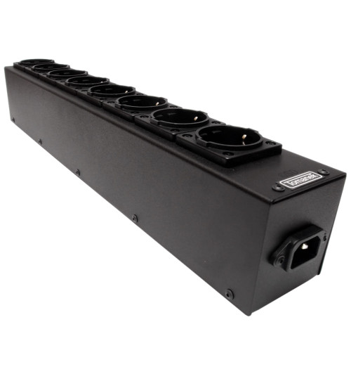 Tomanek TAP8S Slim – Listwa zasilająca z filtrem - 8 gniazd