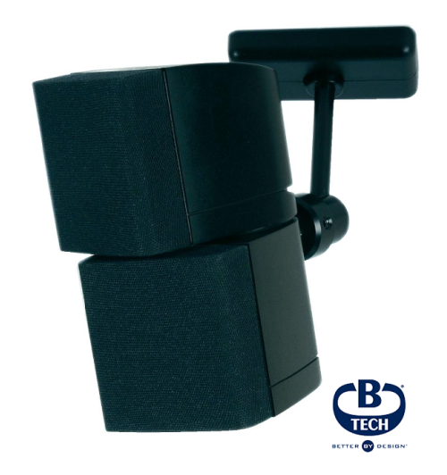 UCHWYT GŁOŚNIKOWY ŚCIENNY-SUFITOWY B-TECH BT34