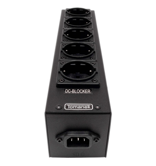 Tomanek TAP5S+ – Listwa zasilająca z filtrem i DC Blocker - 5 gniazd