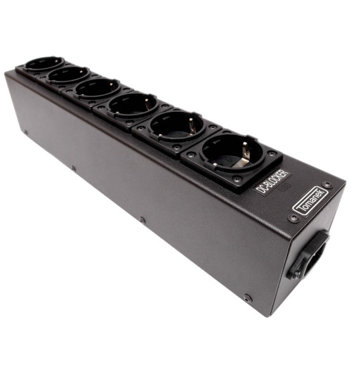 Tomanek TAP6S+ – Listwa zasilająca z filtrem i DC Blocker - 6 gniazd