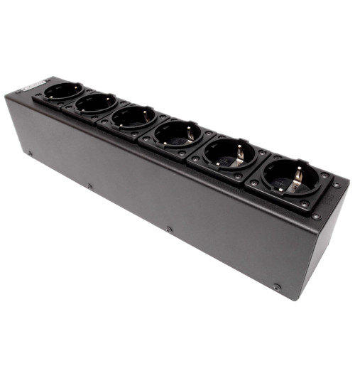 Tomanek TAP6S+ – Listwa zasilająca z filtrem i DC Blocker - 6 gniazd