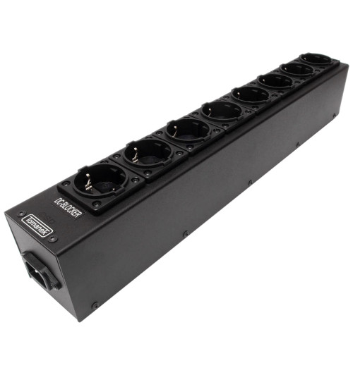 Tomanek TAP8S+ – Listwa zasilająca z filtrem i DC Blocker - 8 gniazd