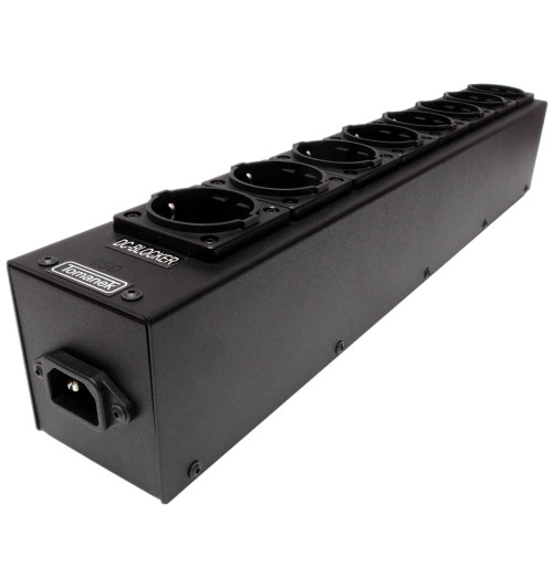 Tomanek TAP8S+ – Listwa zasilająca z filtrem i DC Blocker - 8 gniazd