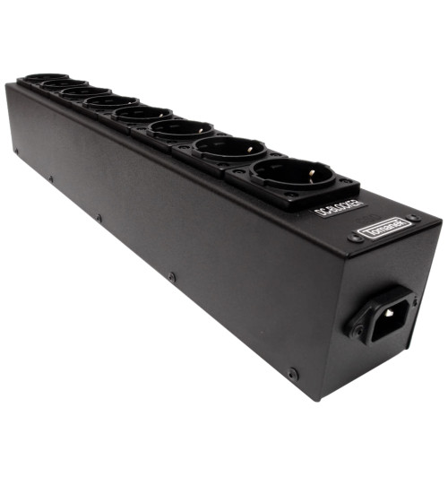 Tomanek TAP8S+ – Listwa zasilająca z filtrem i DC Blocker - 8 gniazd