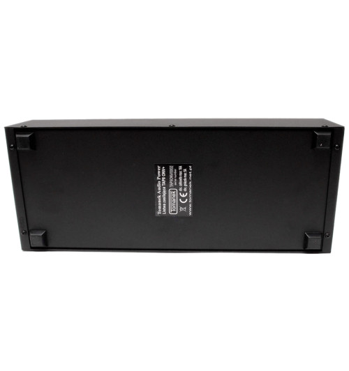 Tomanek TAP8ONV+ – Listwa zasilająca z filtrem, DC Blockerem i woltomierzem - 8 gniazd