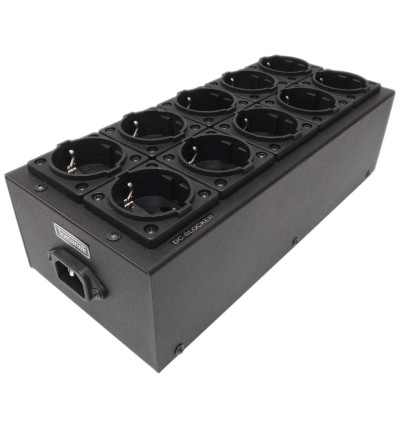 Tomanek TAP10+ – Listwa zasilająca z filtrem i DC Blocker - 10 gniazd