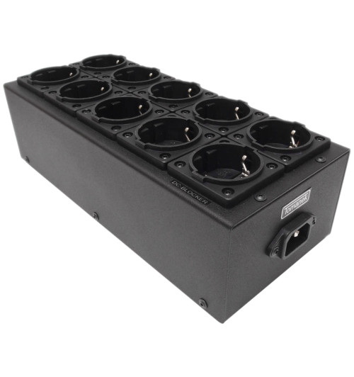 Tomanek TAP10+ – Listwa zasilająca z filtrem i DC Blocker - 10 gniazd