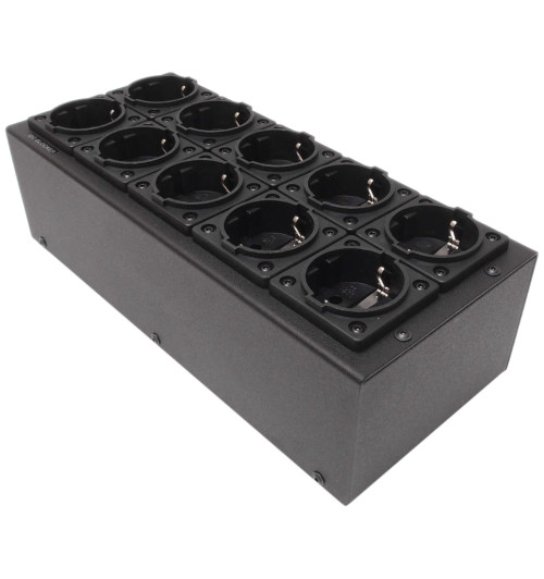 Tomanek TAP10+ – Listwa zasilająca z filtrem i DC Blocker - 10 gniazd