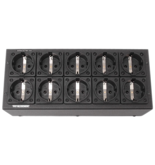 Tomanek TAP10+ – Listwa zasilająca z filtrem i DC Blocker - 10 gniazd