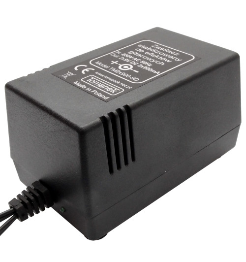 Tomanek TM2x900-9D – Zasilacz 9V DC do 10 efektów gitarowych