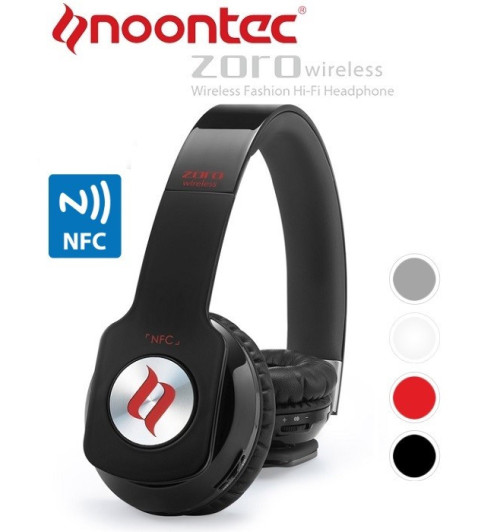 Noontec Wireless - Słuchawki nauszne Bluetooth z NFC i mikrofonem