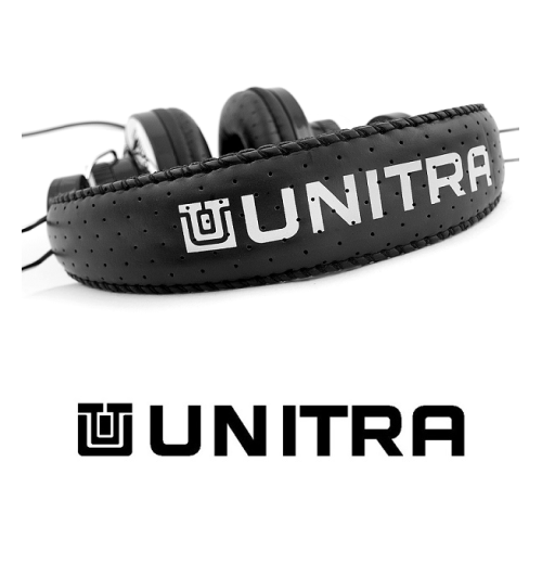 Słuchawki UNITRA SN-40CH czarno-chromowane