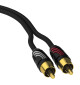 QED Profile Audio QE5021 - Kabel 2 RCA - 2 RCA - 1m